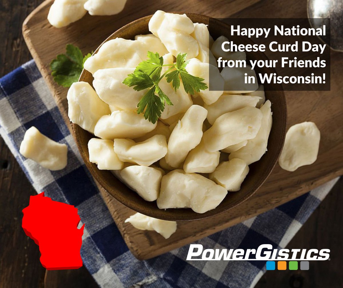 Our Wisconsin roots are showing today! Whether fresh or fried, have a wonderful National Cheese Curd Day!
