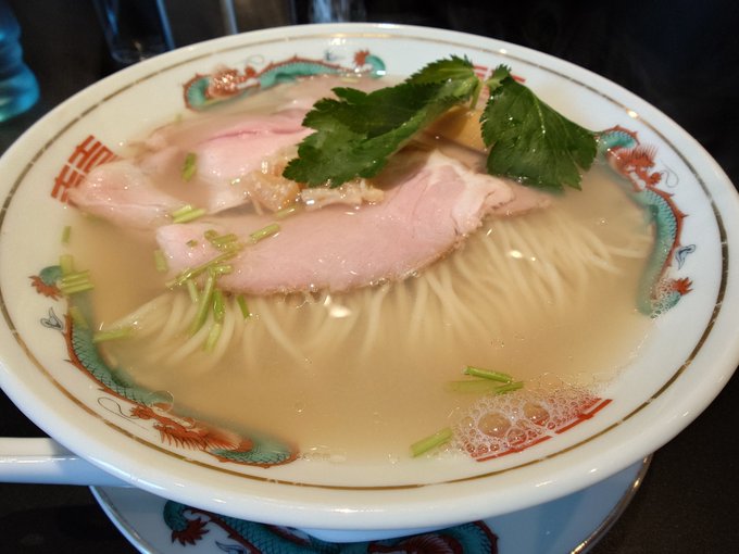 塩ホタテ🍜とサラダボウル 