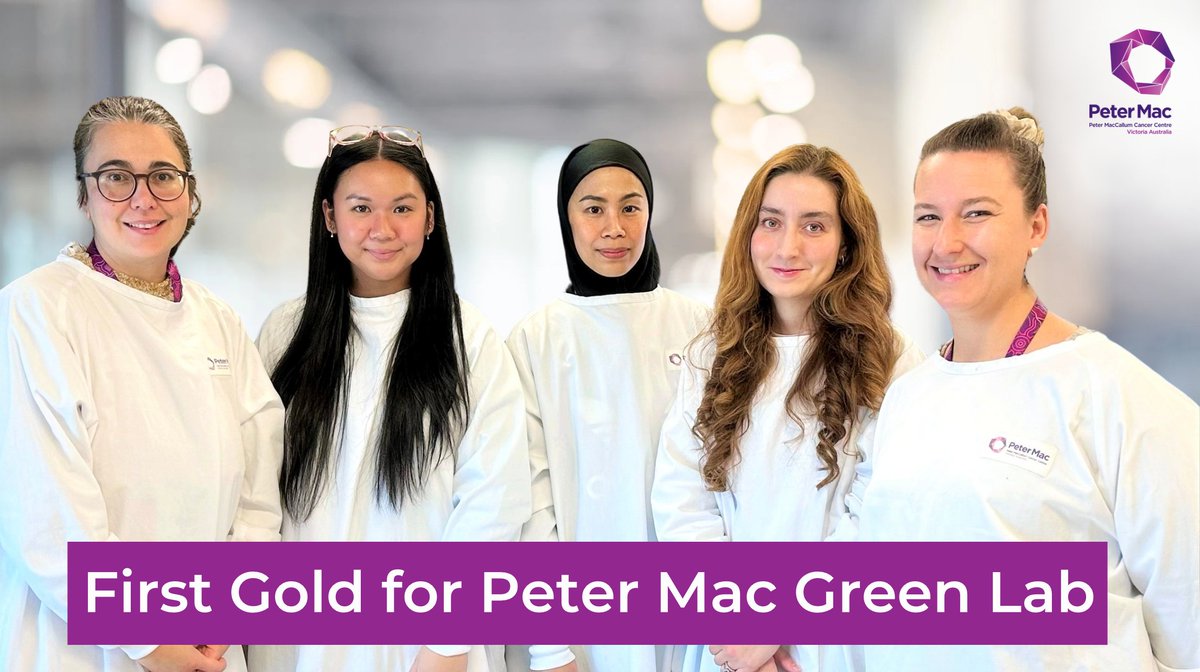 We're so proud of our Research Flow Core team who has achieved our very first <a href="/UCL/">UCL</a> LEAF “Gold Certification” for sustainable lab operations - one of 27 labs at Peter Mac enrolled in the global green initiative. 

Read more: petermac.org/about-us/news-…