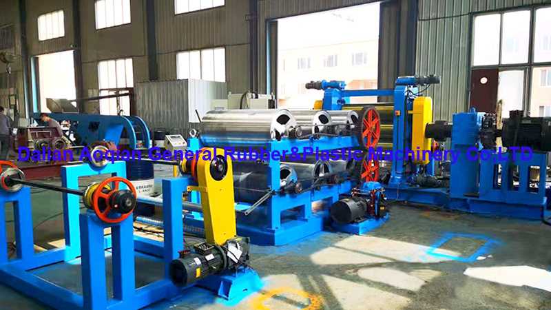 Hongwei_Tech's tweet image. Introducing our latest innovation: Three roll calender, six-roll cooling, and auxiliary equipment! 🌟 Enhance your production process with our cutting-edge technology. #plasticmachine #rubbermachine #factory #Chinasupplier