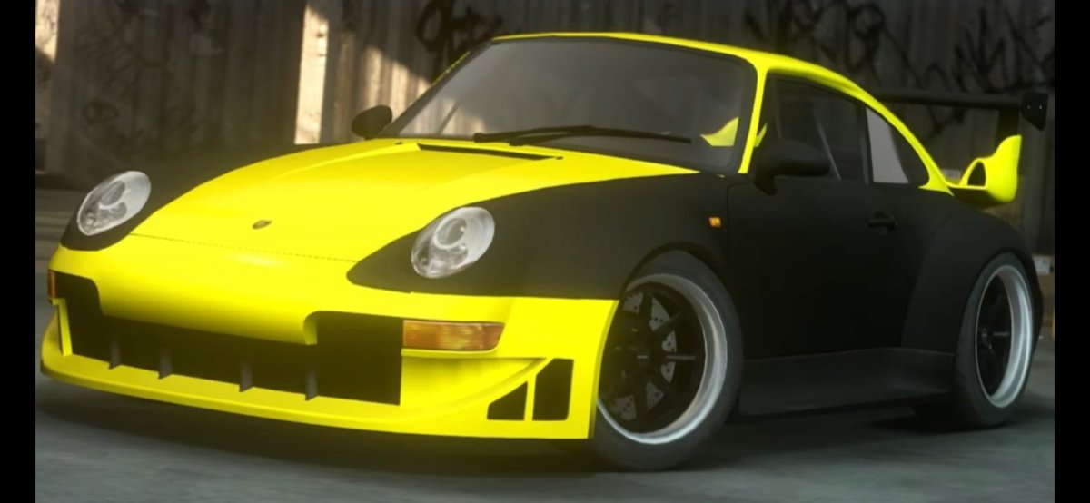 NightGuy_ST3124's tweet image. [NFS THE·RUN]にて､ポルシェ 911 GT2のワイドボディキットだけど…これホントカッコいいよね｡どっかで見たような…何処のメーカーのエアロ何だろう…🤔
#NFSTR #NeedForSpeedThe·Run