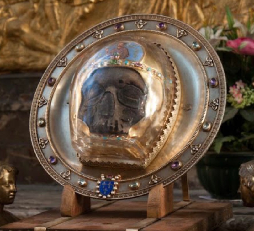 The head of St John the Baptist