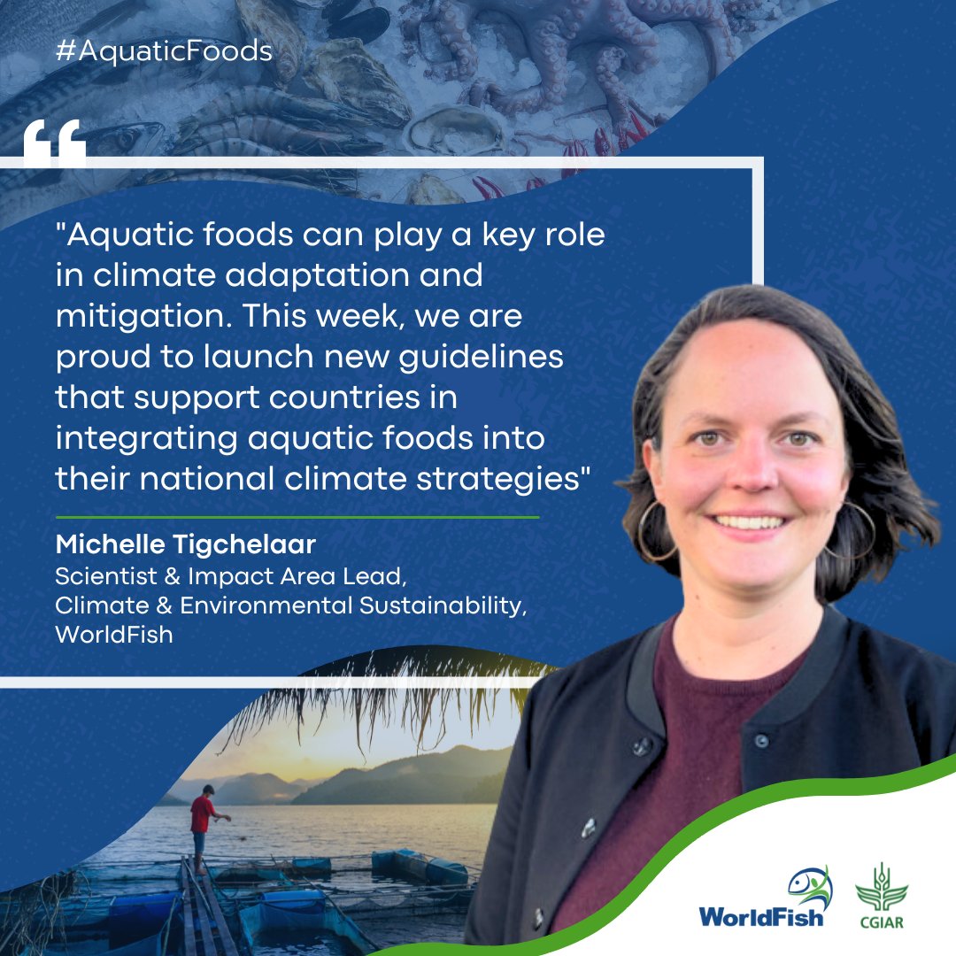 📣 Parties to the #ParisAgreement can now reference new guidelines for including #fisheries and #aquaculture in national #climate strategies: 
▪️emissions reduction
▪️adaptation strategies 
▪️policy interventions

Guidelines: stanford.io/4eJYBHx
Blog: tinyurl.com/WFNews2409z