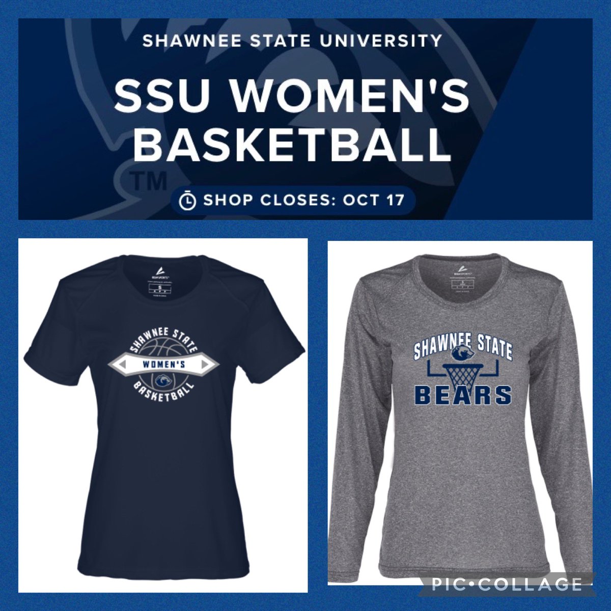SSUWBB's tweet image. Who needs a little SSUWBB swag to look the part on game days? Well you do, of course!! Click the link below to secure the goods today. Don’t wait because the shop closes 10/17. PLUS..the team gets a portion of the proceeds, WINNING!
bsnteamsports.com/shop/SSUBearsWB
