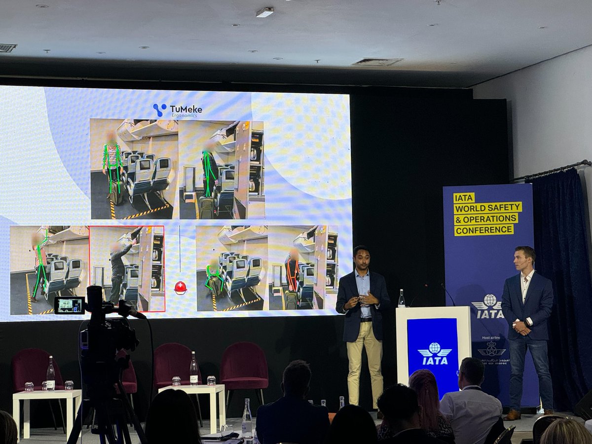 tumeke_ergo's tweet image. Another great day at #IATAWSOC - What an amazing opportunity to share how TuMeke is helping aviation workers stay safe on the job!  🛫

#WSOC2024 #ErgoTech #WorkplaceSafety #NationalErgonomicsMonth