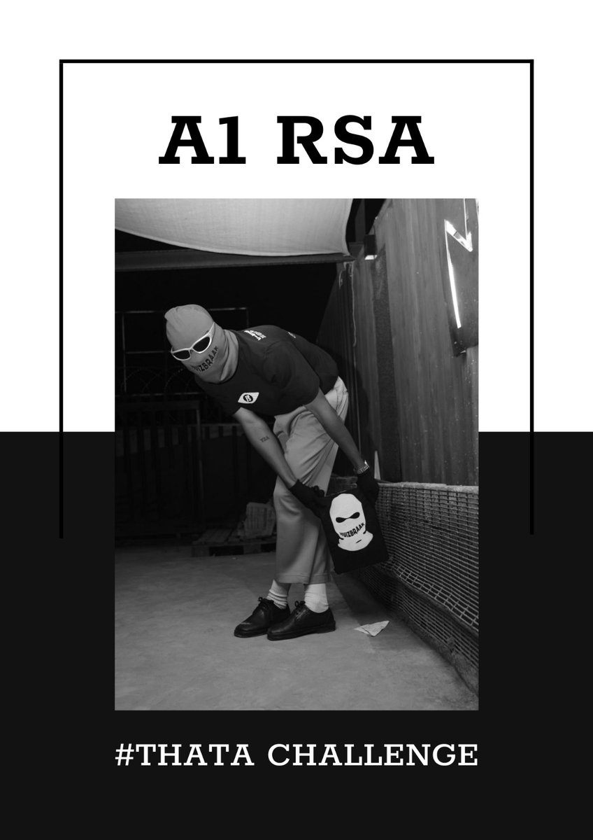 A1RSA_'s tweet photo. M A F I K E N G ㊗️

#THATA CHALLENGE IS HERE  🔥📀✈. 

3rd challenger:  *Are you next?*

[All you have to do is download the song , record your verse, POST YOUR VIDEO and get a CHANCE to be featured on the Remix] 

Follow  A1 RSA 
-LINK- 

https://t.co/FXnDVom8BT

Email your VRS https://t.co/q4RZug7w8S