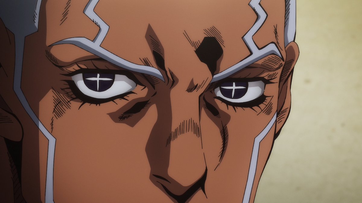JJBASoundDesign's tweet photo. the way the stone ocean anime did eyes is so good https://t.co/1ta6G3DBHV