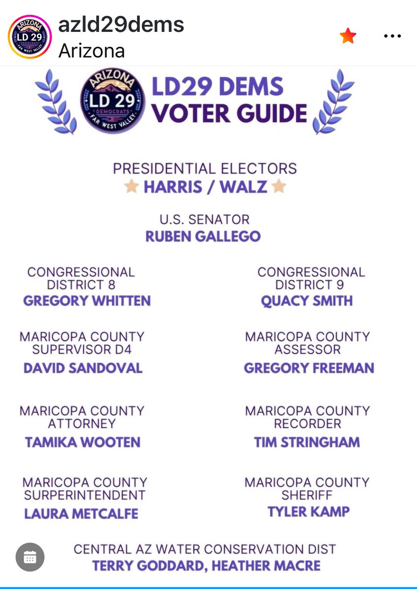 AZ LD 29 Democrats 🇺🇸 tweet media