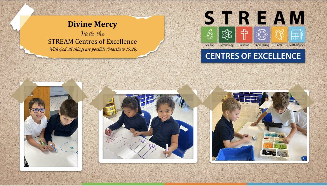 Ms. Abitrante’s Grade 2 students visited the STREAM centre this week with Ms. Rossi! Students explored &amp; implemented the design-thinking process to design a device for animal rescue! 
Well done! Two-rrific work! 🙌
<a href="/angelasaggese9/">Angela SAGGESE</a> <a href="/SO_AIafrate/">Anna Iafrate</a> <a href="/YCDSB/">York Catholic District School Board</a> <a href="/STREAM_ycdsb/">STREAM Centres of Excellence</a>
