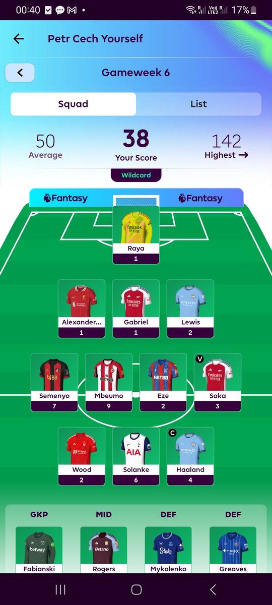 FPL_RoundIn's tweet photo. Failure of a wildcard, Last minute decisions spoiled it
Palmer and Salah put the nail in the coffin
801,641 ---> 1,653,877🔻
#FPL #FPLCommunity https://t.co/tfJVpLpnj0