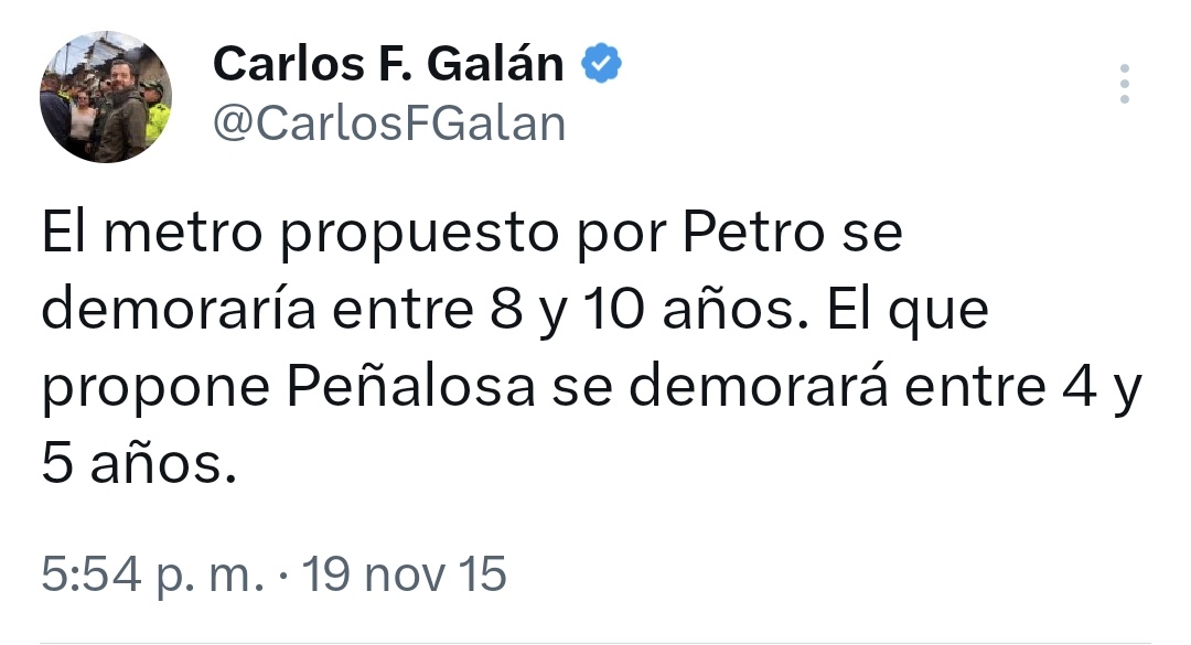 Cristian_Vivas's tweet image. ¿Se acuerdan cuándo @CarlosFGalan decía que el metro elevado se demoraría 4 o 5 años?
Pues 9 años después anuncia RETRASOS en las obras del metro elevado. 🤷🏻♂️