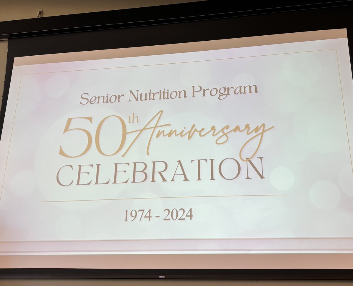 SupCindyChavez's tweet photo. In 1973, the County launched our Senior Nutrition Program, with 12 meal sites. Last year, our program grew to 38 meal sites, encompassing initiatives like Meals on Wheels and CHAMPSS, and served more than 16,000 older adults with a total of 1.56 million meals. https://t.co/SHZXdD3ktJ