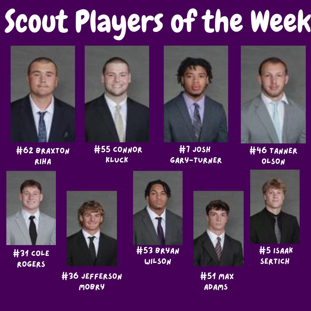Maverick Football Scoop (@maverick_scoop) on Twitter photo Scout Bowl Players of the Game!
These young men stood out on our third scout bowl yesterday, where the Defense won in a very lopsided victory. 🤘😈 #FTB #MakeTheJourney
@rihabraxton <a href="/KluckConnor5/">Connor Kluck</a> <a href="/JTurner1230/">Josh Turner ( Gary-Turner)</a> <a href="/TannerOlson46/">tanner</a> <a href="/colerogers22/">Cole Rogers</a> <a href="/JeffersonMobry/">Jefferson Mobry</a> <a href="/BryanWilson2024/">Bryan Wilson</a> Scout Bowl Players of the Game!
These young men stood out on our third scout bowl yesterday, where the Defense won in a very lopsided victory. 🤘😈 #FTB #MakeTheJourney
@rihabraxton <a href="/KluckConnor5/">Connor Kluck</a> <a href="/JTurner1230/">Josh Turner ( Gary-Turner)</a> <a href="/TannerOlson46/">tanner</a> <a href="/colerogers22/">Cole Rogers</a> <a href="/JeffersonMobry/">Jefferson Mobry</a> <a href="/BryanWilson2024/">Bryan Wilson</a>