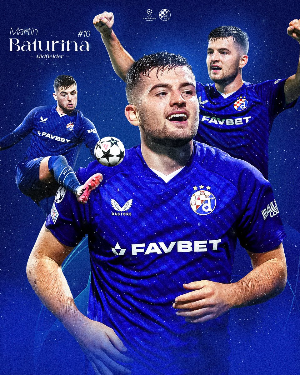 Martin Baturina 🎩🪄
#DinamoZagreb #UCL #SportsDesign