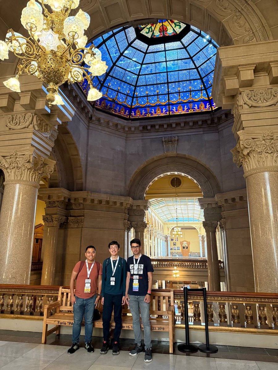 Wikimedians touring the Indiana Statehouse as part of the #WikiConferenceNA Culture Crawl!