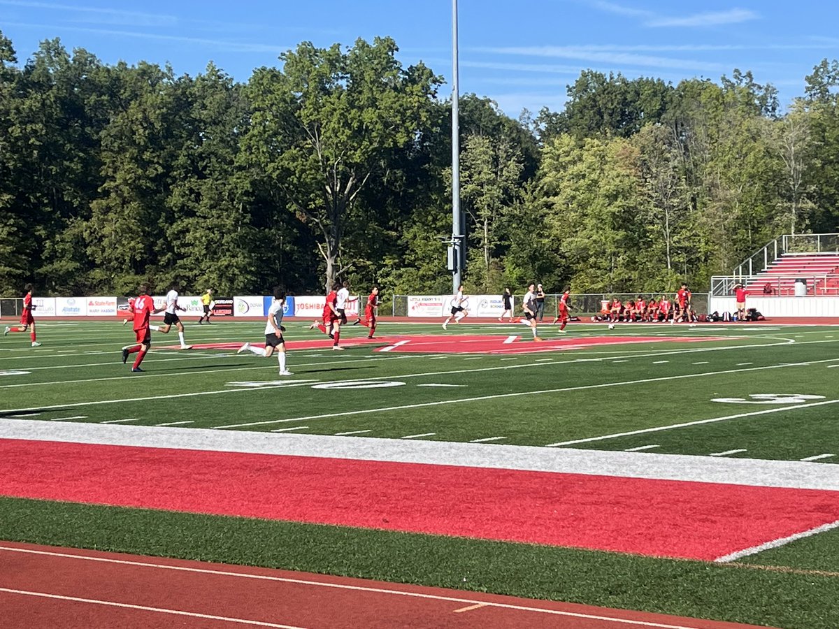 LCSportsNet's tweet photo. HUGE WIN for Neshannock soccer 2-1 over Eden Christian! Lancers avenge a 3-0 loss to the Warriors earlier in the year. https://t.co/DjSpVBJajI