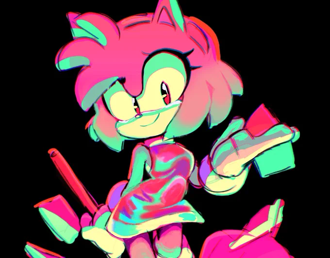 The people have spoken they want more crazy experimental colors #WIP 