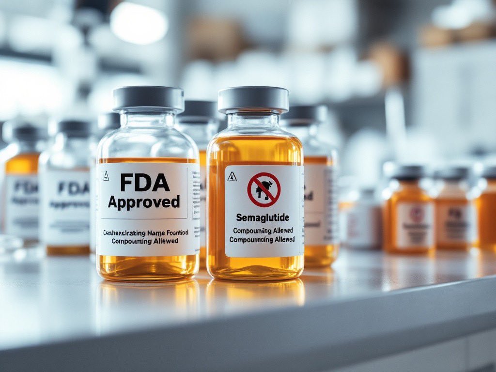 PharmacyAcute's tweet image. Pharmacy Update: Mounjaro and Zepbound removed from FDA back order list. Compounding of these medications is no longer allowed. Pharmacies have 60 days to fulfill orders. Semaglutide compounding still permitted for now due to ongoing shortage. #PharmacyNews #FDAUpdate  #twitteRx…