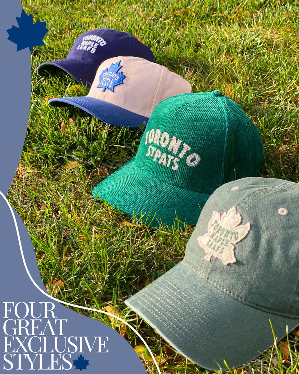 TheSportGallery's tweet image. Check out these 4 new &amp;amp; exclusive Leafs styles that have arrived at our #DistilleryTO location just in time for the start of the season!

You won’t find these beauties anywhere else! Shop now in-store or worldwide at thesportgallery.ca

#leafsforever #leafsnation #mapleleafs