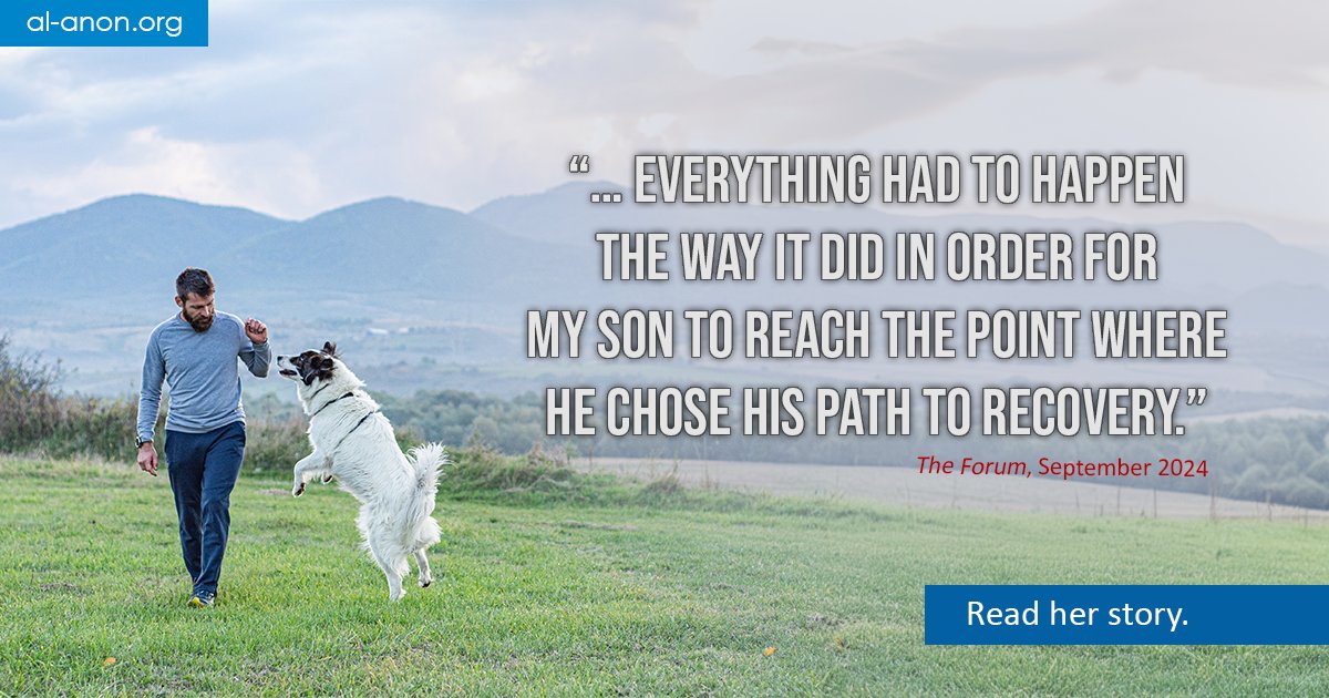 AlAnon_WSO's tweet photo. Read this member’s story & the insight she gained in Al-Anon that helped her & her son at:
🔹 https://t.co/fKoGfC7fmf
#AlAnon #Alateen #HowAlAnonWorks #FamilyDisease #FamilyRecovery #alcoholism #addiction #AA #mystory #positivequotes #parentingishard #relationships101 https://t.co/EXTbev2gUP