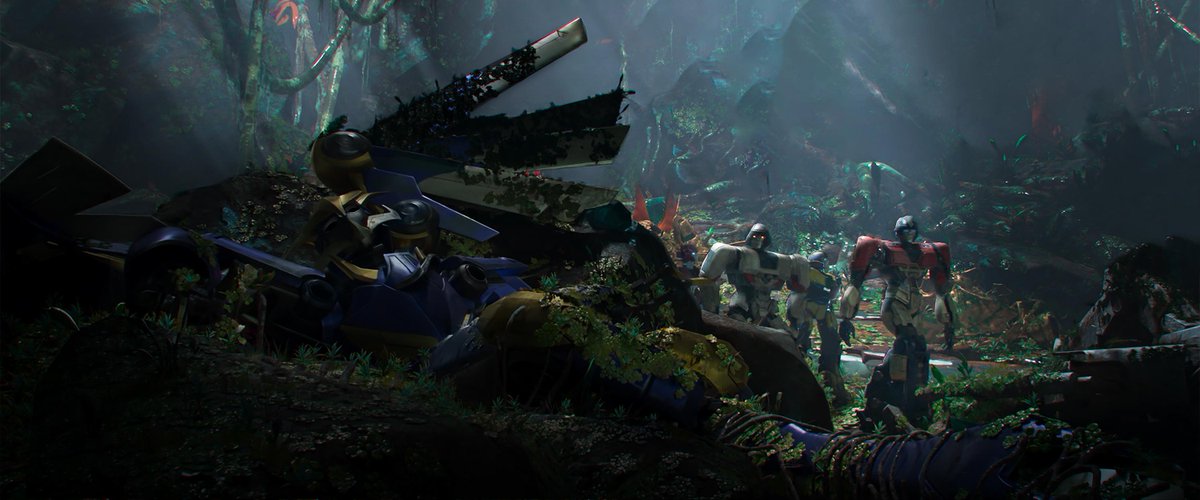 ScheierJason's tweet photo. Lighting direction paintings from Transformers One. 
Working with the best. @ILMVFX https://t.co/EThLIRAYRK