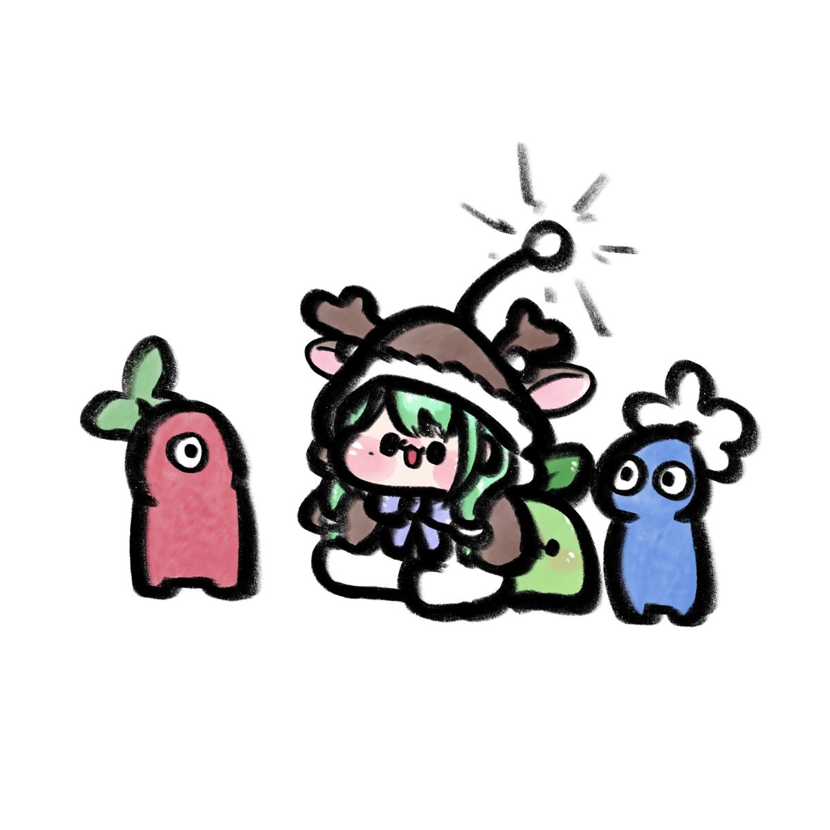 Lo_p3r's tweet image. #FineFaunart #Pikmin2