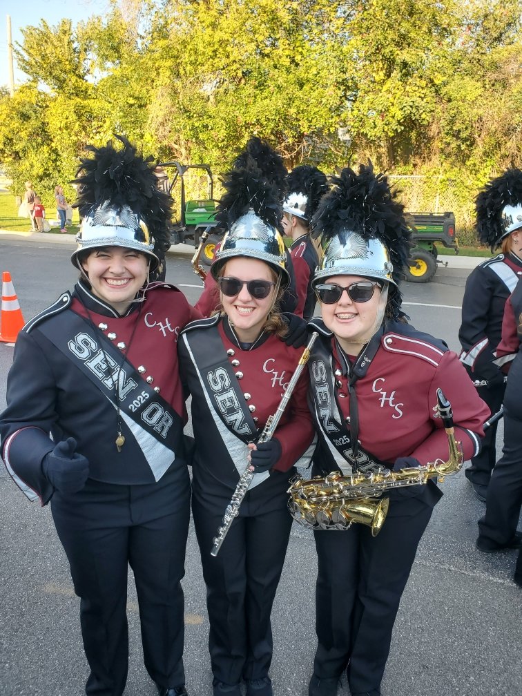 These Wheatland alums--now high school seniors--shine together in <a href="/WestoshaBands/">Westosha Bands</a>! The connections that students make at Wheatland last beyond their grade school years. Once a Warhawk, always a Warhawk! #wcsflight #wcsalumni
