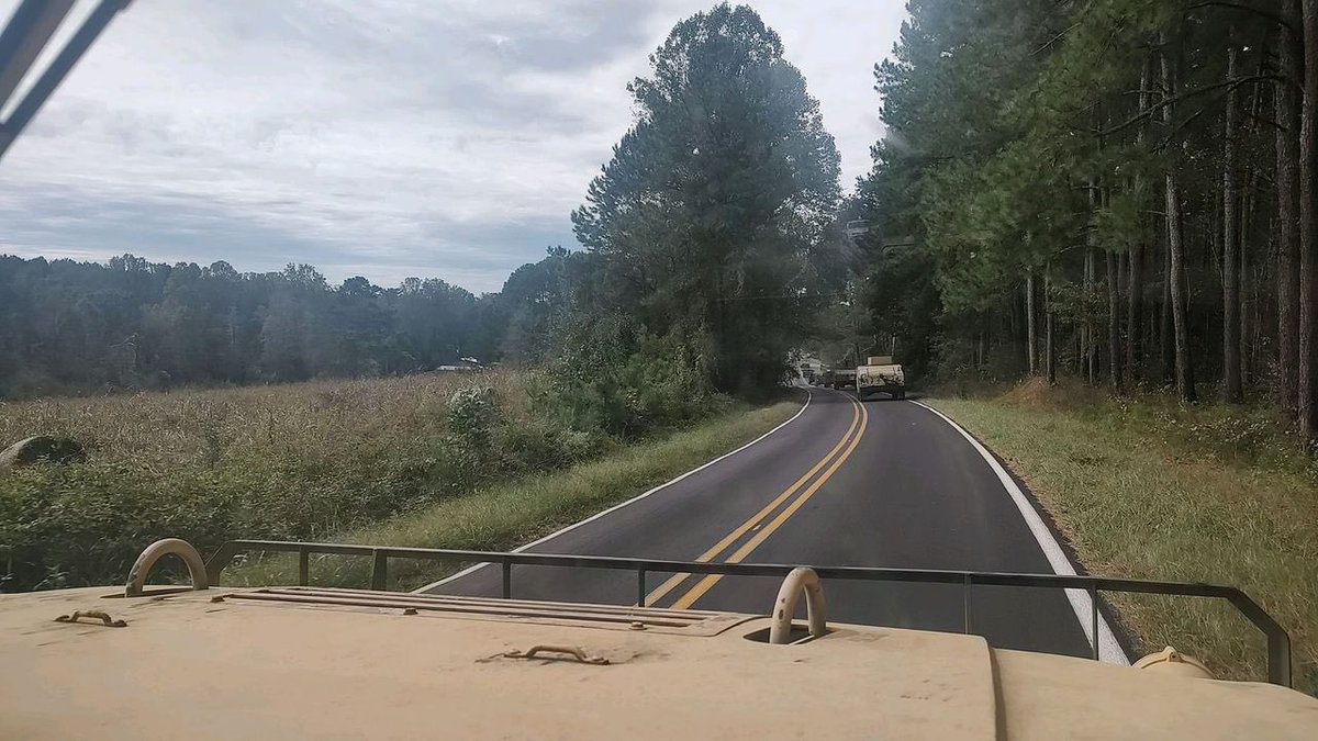 1-252nd Armor Regiment reporting to various locations in North Carolina.

"Most reacted in less than 8 hours to roll out of the motorpools and into the worst effected areas. These Soldiers left their jobs and families on a moments notice, volunteering to help.”

#Helene #HeleneNC