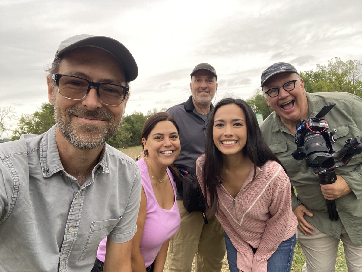 I had a fun experience recently: met up with this crew from NBC, doing a story about my quest to visit all 697 of DC’s parks. Anyway the story is on ⁦<a href="/NBCNightlyNews/">NBC Nightly News with Tom Llamas</a>⁩ today!
