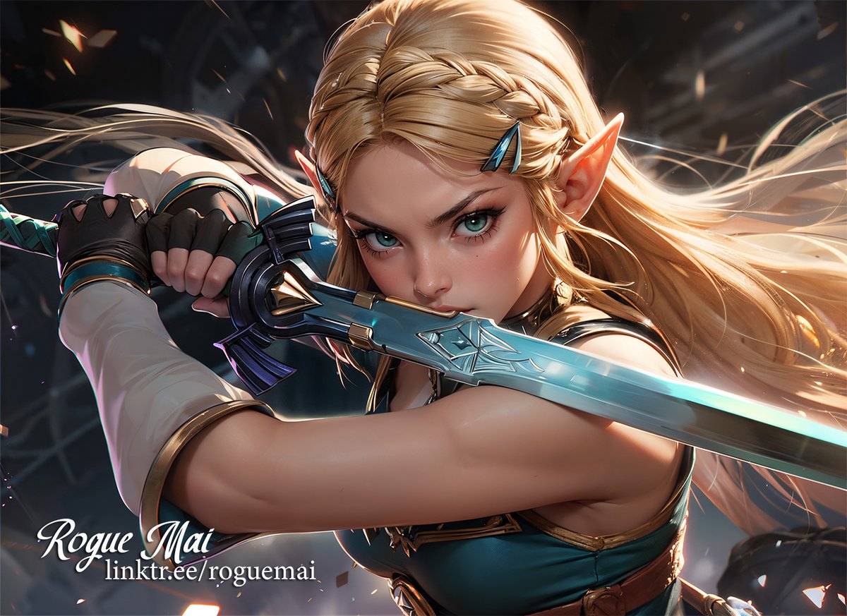 QT Zelda ⚔

#AIChallenges #AI #AIart #stableDiffusion #roguemai #fantasy #fantasylover