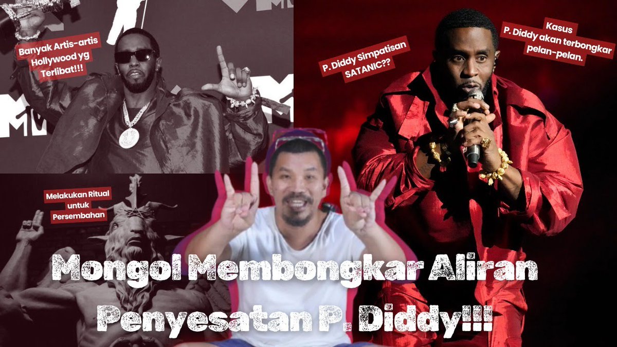 asupan99's tweet photo. Apakah P DIDDY bagian dari satanisme??
Full videonya disini : https://t.co/KzexvObGVd

#Pdiddy #SeanDiddyCombs https://t.co/r0dQuqMFMC