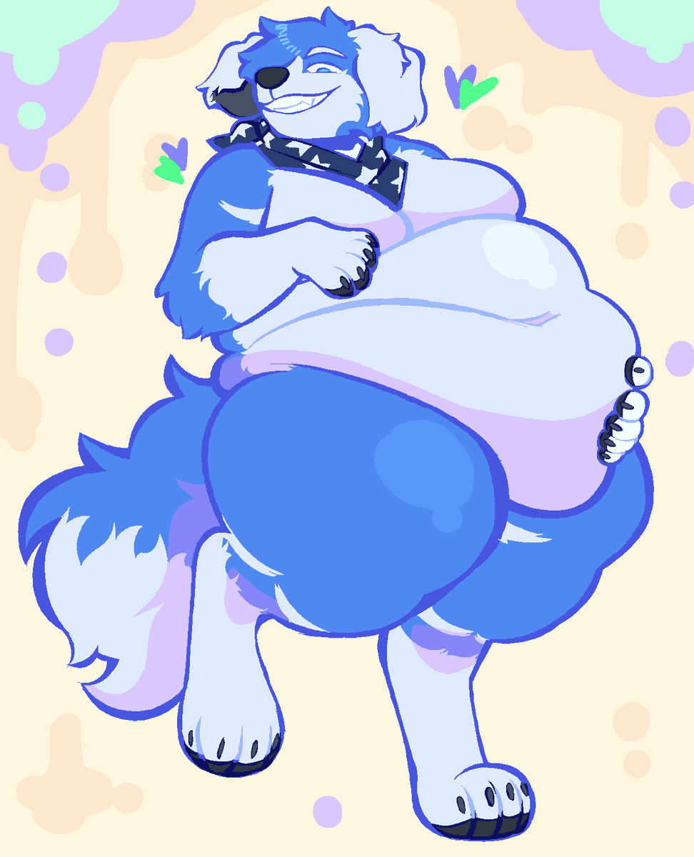 BITECREEP's tweet photo. puppy tummy time

for @/Beryll on FA https://t.co/jUqL9mLrJI