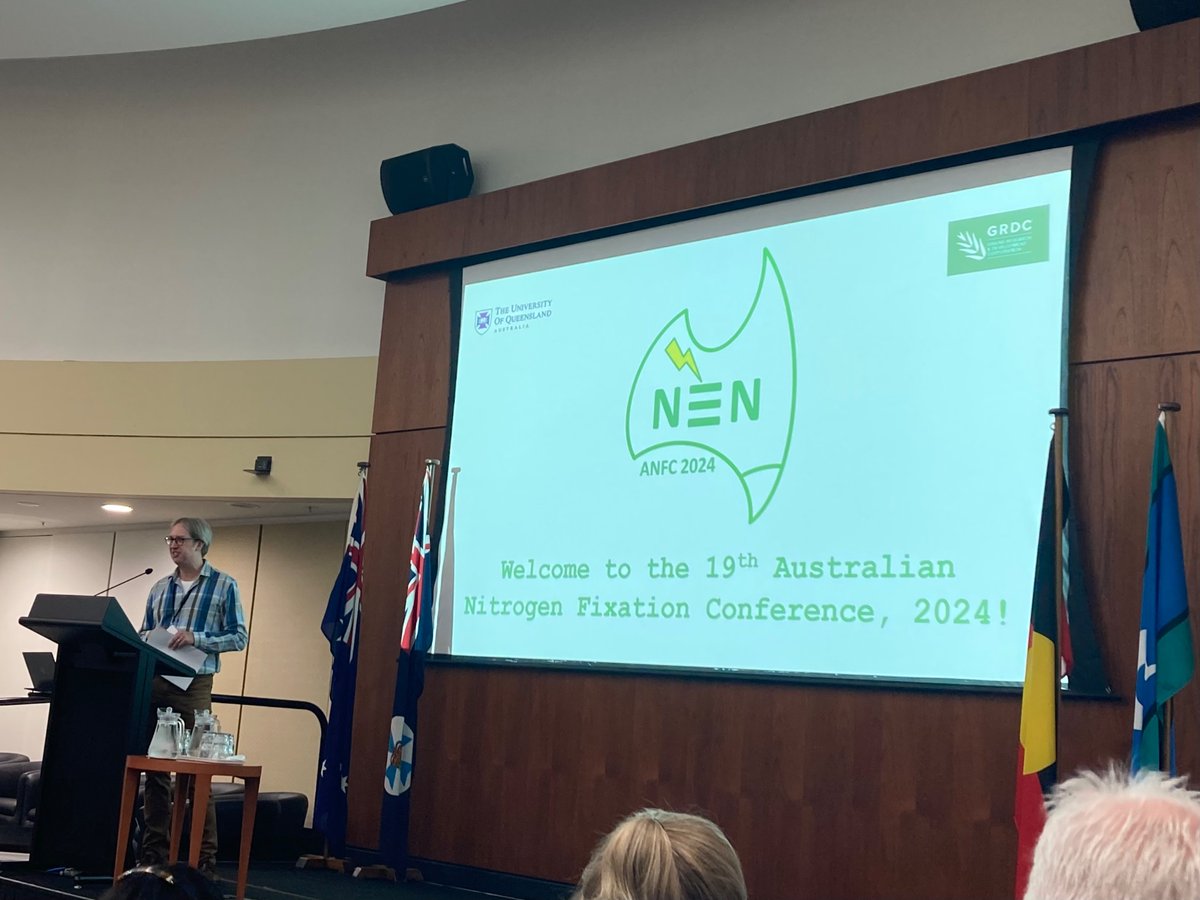 A shift to Queensland Parliament today and the official start of the Aust N-Fixation Conference, opened by Brett Ferguson 🫛