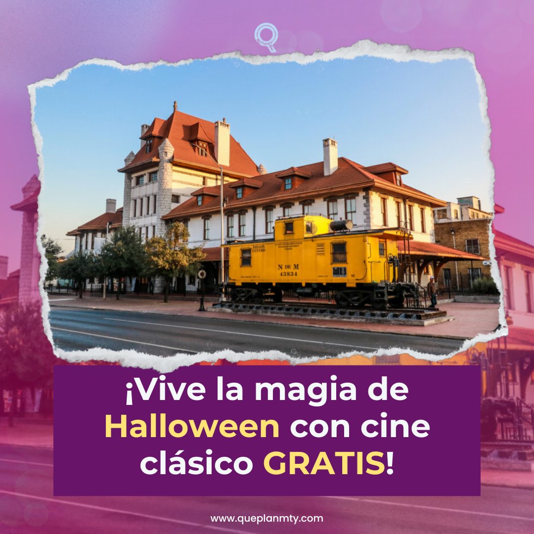 QuePlanenMty's tweet photo. La Casa de la Cultura de Nuevo León presenta un ciclo especial de cine en su Cine Club 'Sala Gabriel Figueroa' durante octubre. Cada sábado, ven a revivir historias que evocan el espíritu de Halloween. https://t.co/5TfZUcPeYF