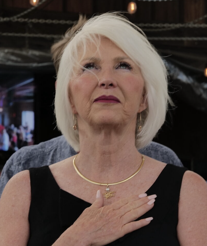 Guy on left has been arrested 8 times so far in 2024 for selling drugs, gun possession, and domestic violence.  

He's currently free on bail.

Gold Star mom on right preserved records on Dominion voting machines before they could be deleted.

She was just sentenced to 9 years.