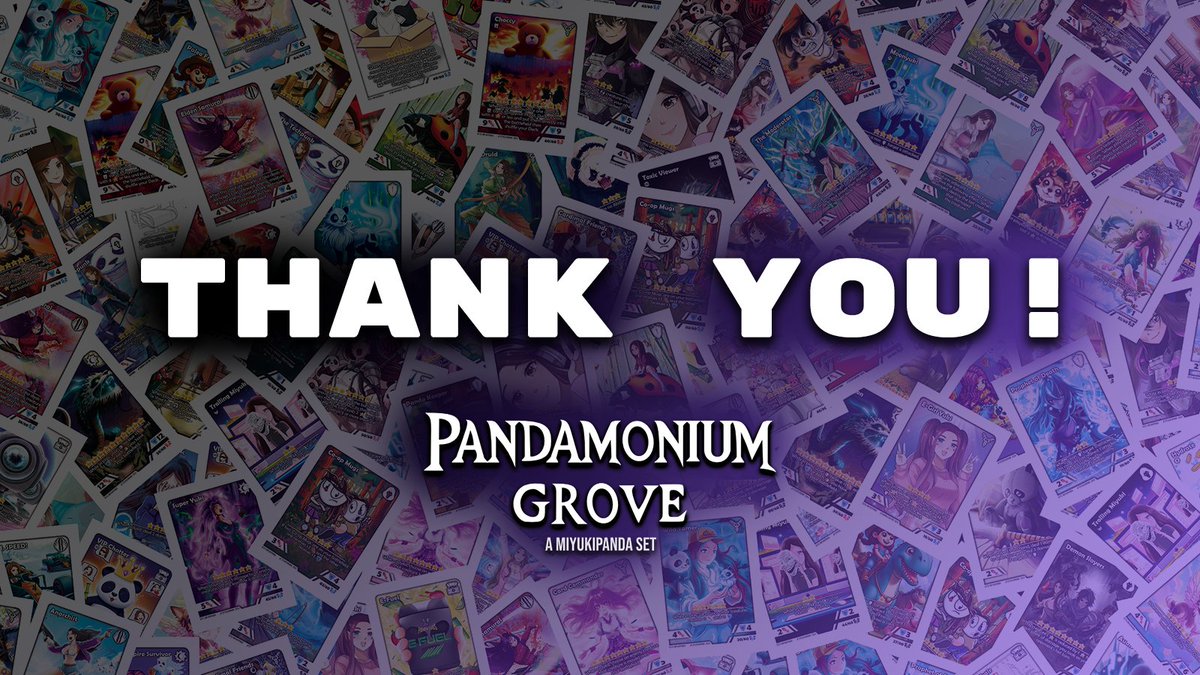 CreatorClashCCG's tweet image. We released 1 week ago and we are so thankful to everyone who has bought our card game so far! 🥹
We have some exciting things coming up soon and we can't wait to share them with you!! 👀