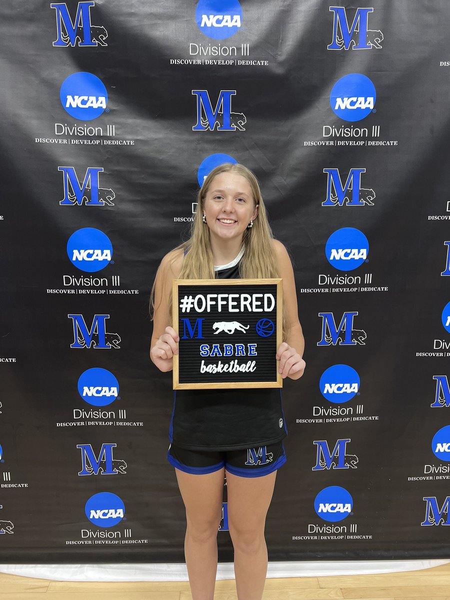 After an exciting visit with Coach Ward at Marian University, I am blessed to receive an offer to continue my academic and athletic career. Thank you to <a href="/jward3430/">Josh Ward</a> and <a href="/MarianUniv/">Marian University</a> Go Sabres!! 🖤💙