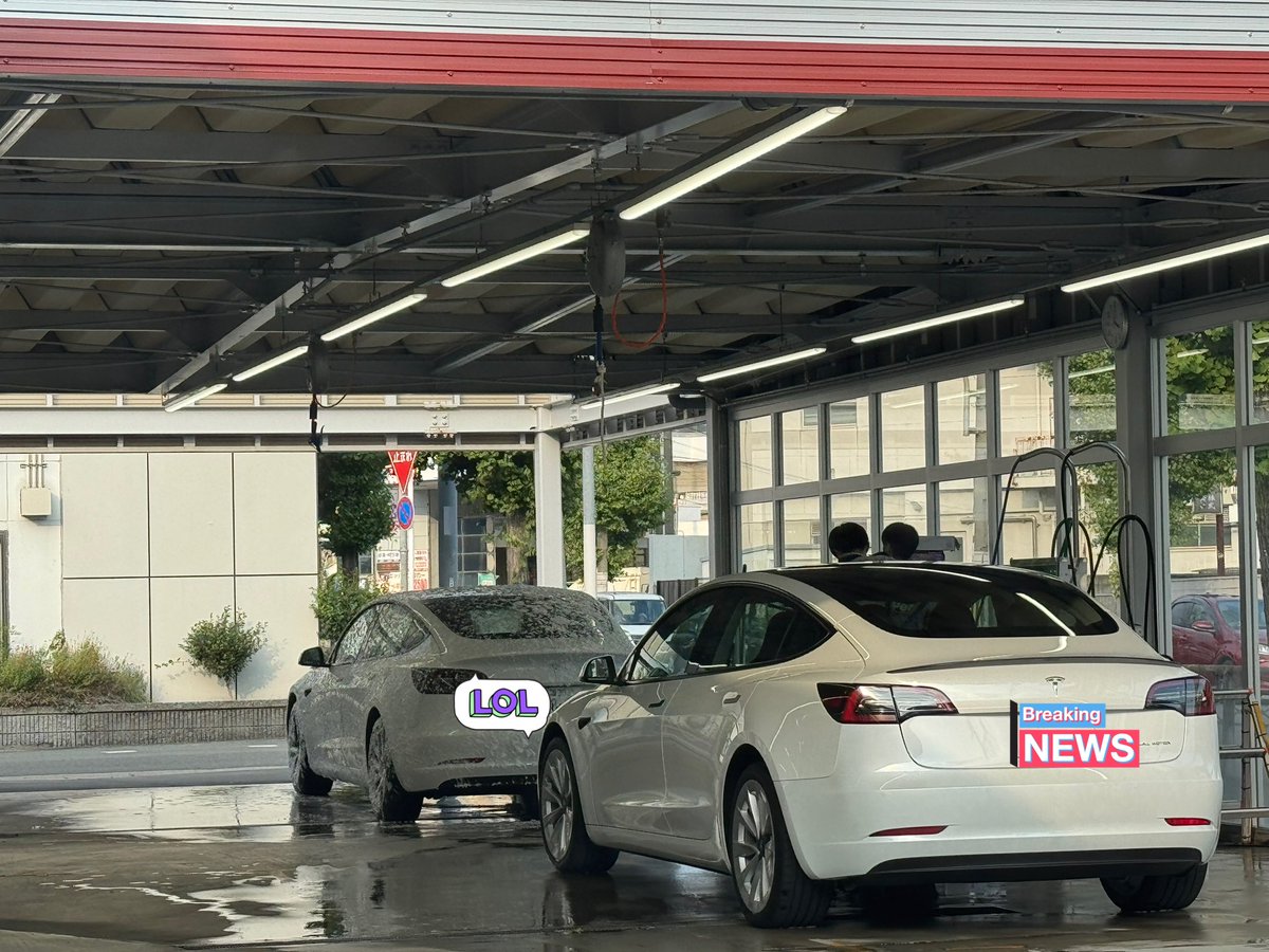 daddie86's tweet photo. おはようございます🎶 #GMJ
一昨日の午後ですが2ヶ月ぶりに
#KeePerLab に洗車に行った時のことですが…半分位進んだ時に、#トナラー の #M3 が現れましたw 確率低すぎなのに類友でした。
現場からは以上ですw https://t.co/bfjAYsU3ns
