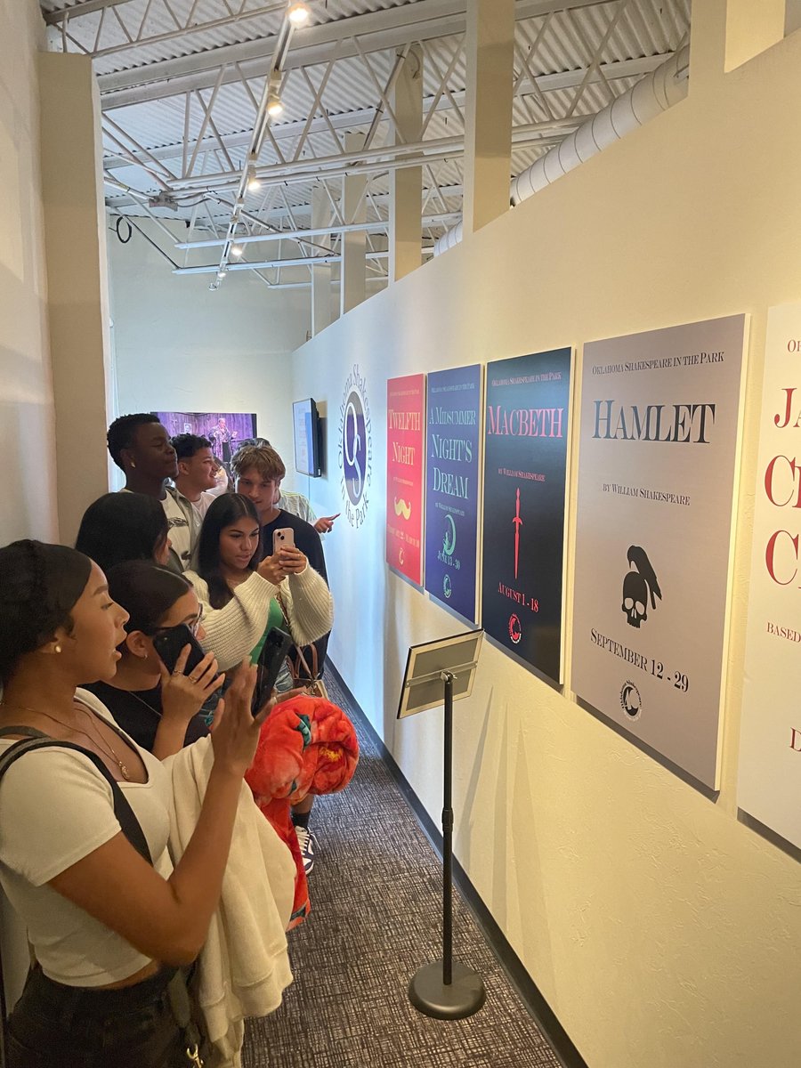 FoundationOKCPS's tweet image. Bringing stories to life! 📖 Because of our amazing supporters, Pastor Chauncey Shillow and his book club had an unforgettable evening watching Hamlet at Shakespeare in the Park. Dinner, conversation and live theater—an experience made possible by YOU.