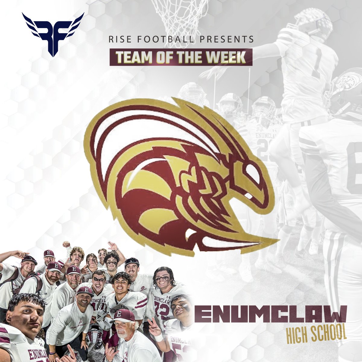 Team of the Week: <a href="/Weareenumclaw/">Enumclaw Football</a> After a tough loss in the opener, the Hornets have bounced back, outscoring their last 3 opponents 157-25. With big wins over Beamer, Kentlake &amp; Federal Way, they're in the driver's seat for the 3A NPSL title. Congrats Coach Gunderson &amp; team!