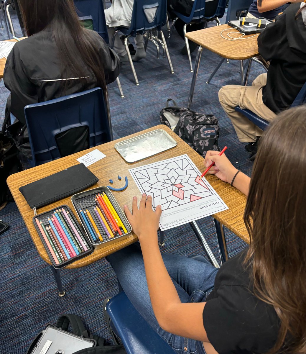 MsVuong_Dac's tweet photo. The Ss did great with their #ColorbyNumber grammar activity! First, they created their chart by identifying the part of speech for various words. Then they used their chart to color in the design. π€πποΈ@ParksJrHigh #parksbest2years πΎ #fsdlearnsπ« @MrsMundschau @Jenna_Breite https://t.co/OQTO3jIflE
