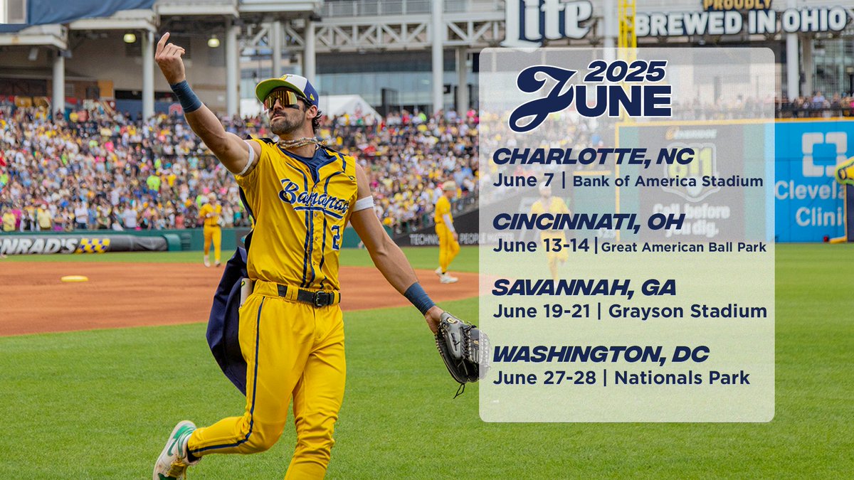 So nice, let’s do it twice! 😏

Charlotte, NC makes the second NFL stadium to go bananas!