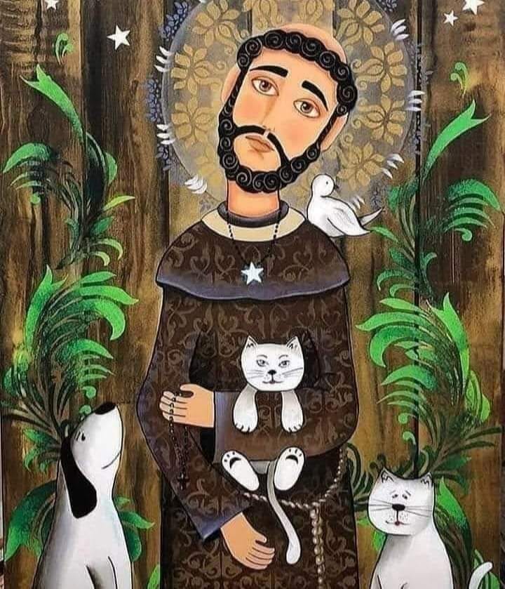 DÍA MUNDIAL DE LOS ANIMALES
El 4 de octubre se celebra el D. M. de los Animales, promovido por la Org. Mundial de Protección Animal. Se eligió este día por coincidir con el santo de los animales San Francisco de Asís.
#SANFRANCISCODEASÍS