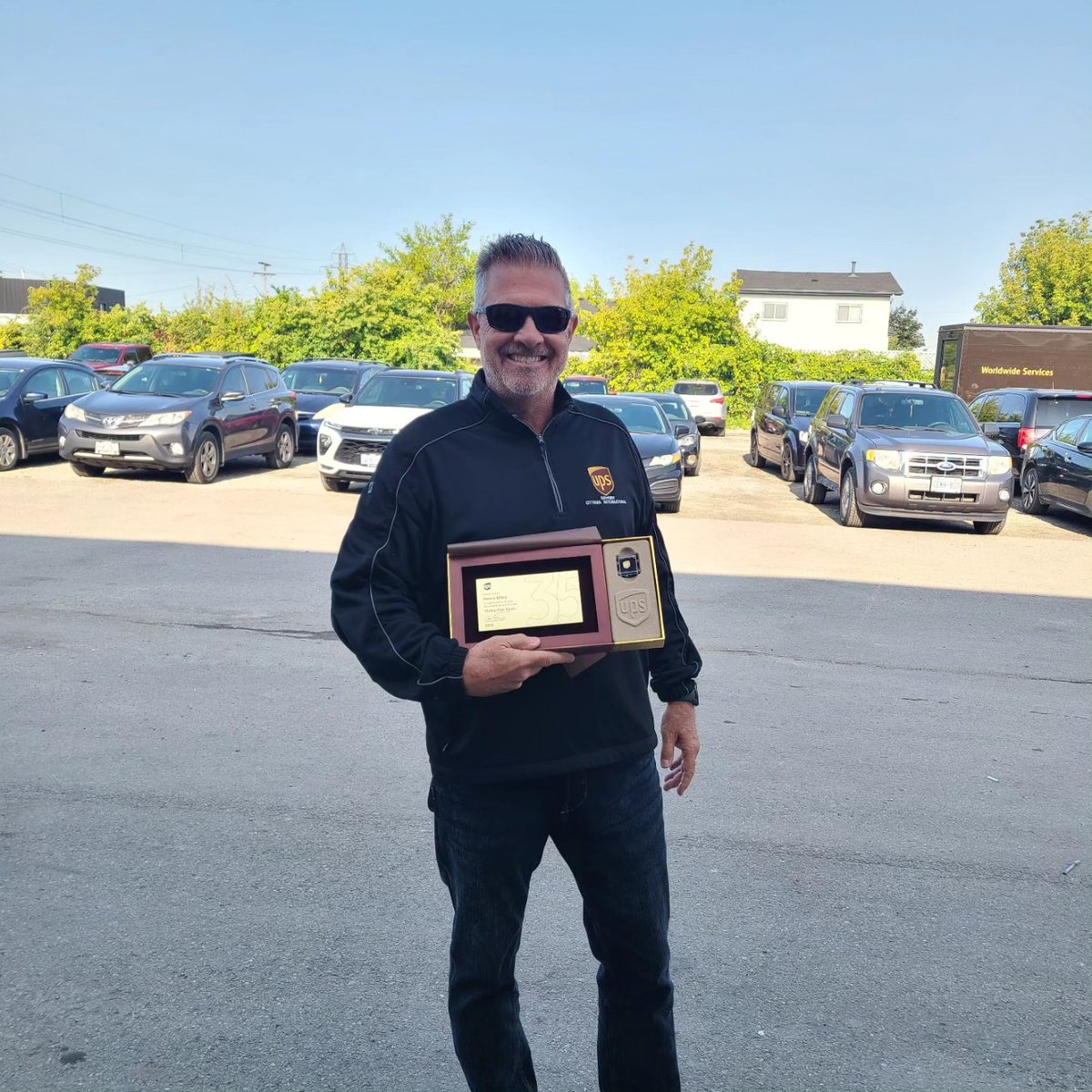 KilleyJim's tweet photo. Today marks 36 years on the UPS seniority list. It all started on October 3rd, 1988. However, this is it. I have put in for retirement at UPS. It's time to start collecting that big pension from Big Brown. https://t.co/PSMPY1Rimn