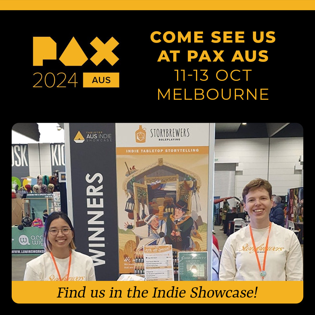 📷 Come see us at #PAXAus next week! We will be there with our full range of award-winning games! This year we are sprawled over TWO(!) booths and will be running game demos over the weekend. Find us at the Indie Showcase in the main Expo Hall.