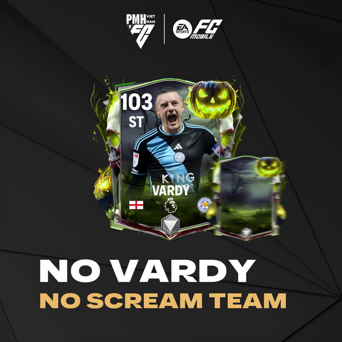 PhanMinhHauFFM's tweet photo. Familiar faces of Scream Team ๐
Jamie Vardy ๐ด๓ ง๓ ข๓ ฅ๓ ฎ๓ ง๓ ฟ Concept โจ
?/10
#FCMobile #FC25 https://t.co/WZterKS5iX