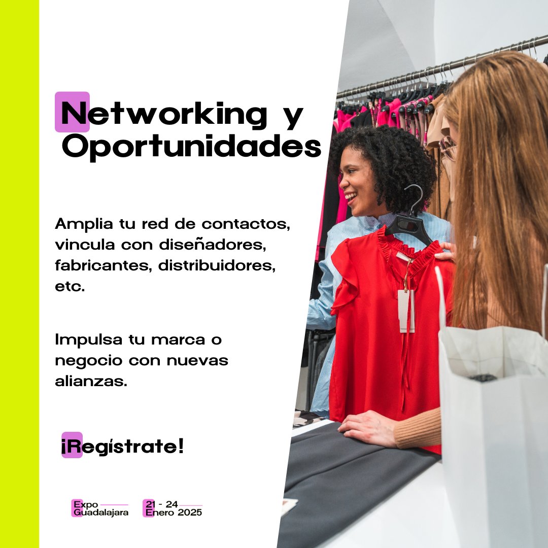 Intermoda's tweet image. 👗 ¡Visita nuestro Pabellón de Dama en #Intermoda y transforma la moda en grandes negocios!✨ Conecta con las mejores marcas y descubre oportunidades únicas para llevar tu empresa al siguiente nivel.

¡Regístrate!  tinyurl.com/2yjzppxc

#intermoda #fashioncapital #negocios