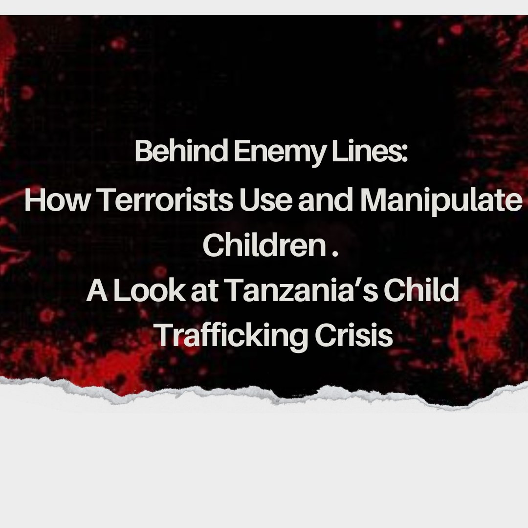 missingchildtz's tweet photo. Behind Enemy Lines: How child trafficking fuels terrorist recruitment in Tanzania. Traffickers exploit vulnerable kids, forcing them into labor, prostitution, and terrorism. Learn how these crises are intertwined and what can be done to stop them. 
Read👇
https://t.co/yMpbjBkHkK https://t.co/AdVO3zEYuV