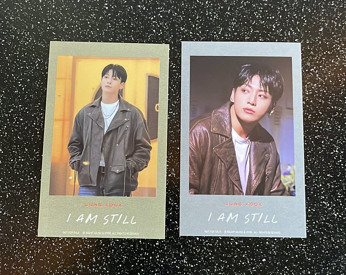 Jungkook - I AM STILL Japan Merchandise 🎁 Original Popcorn Cheki