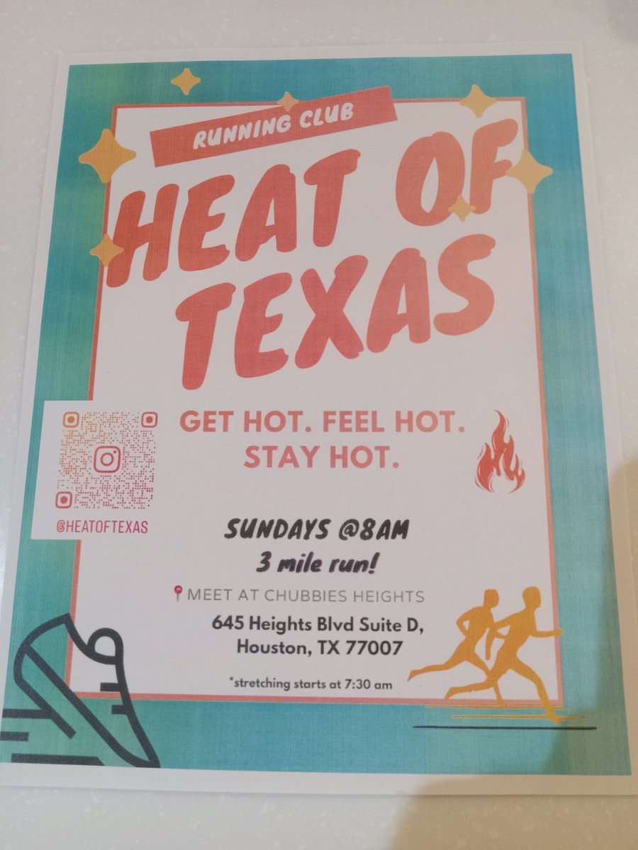 Yay run club in the neighborhood!